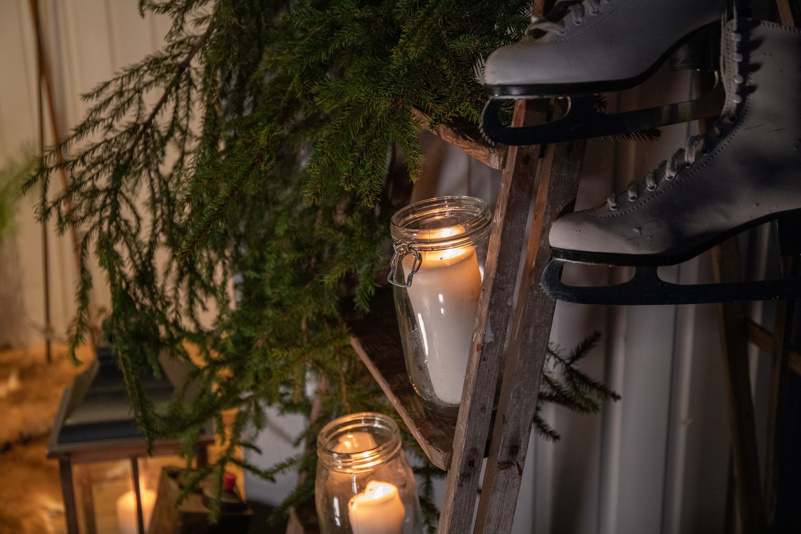 Swedoor-julestyling-glasslykter